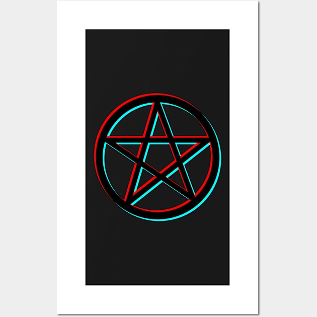 Pocket Glitch Motherland: Fort Salem Pentagram Wall Art by VikingElf